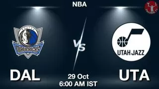 DAL vs UTA NBA Match Previews