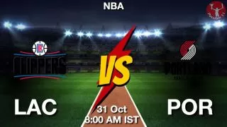 LAC vs POR NBA Match Previews