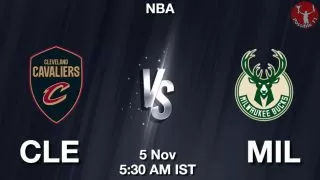CLE vs MIL NBA Match Previews
