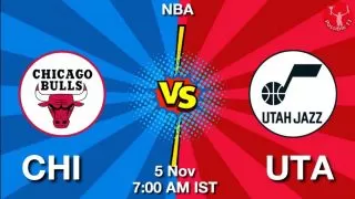 CHI vs UTA NBA Match Previews