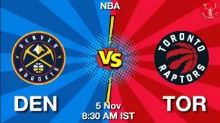 DEN vs TOR NBA Match Previews