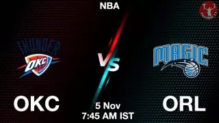 OKC vs ORL NBA Match Previews