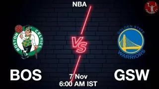 BOS vs GSW NBA Match Previews