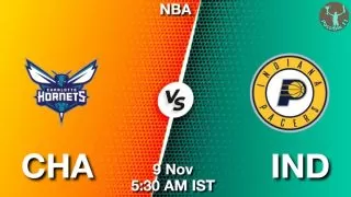 CHA vs IND NBA Match Previews