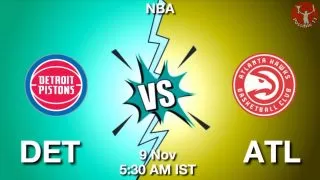 DET vs ATL NBA Match Previews