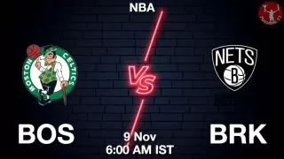BOS vs BRK NBA Match Previews