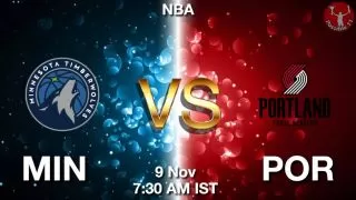 MIN vs POR NBA Match Previews