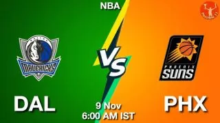 DAL vs PHX NBA Match Previews