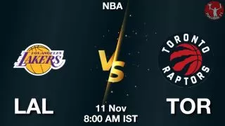 LAL vs TOR NBA Match Previews