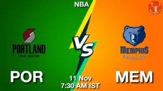 POR vs MEM NBA Match Previews