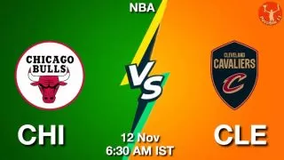CHI vs CLE NBA Match Previews