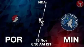 POR vs MIN NBA Match Previews