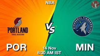 POR vs MIN NBA Match Previews