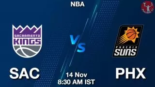 SAC vs PHX NBA Match Previews