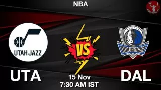 UTA vs DAL NBA Match Previews