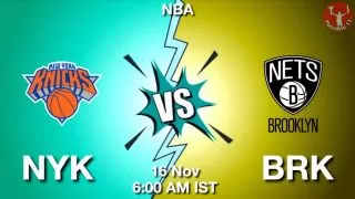 NYK vs BRK NBA Match Previews
