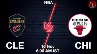CLE vs CHI NBA Match Previews