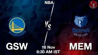GSW vs MEM NBA Match Previews