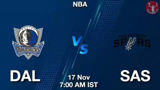 DAL vs SAS NBA Match Previews