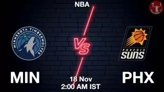 MIN vs PHX NBA Match Previews