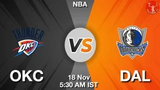 OKC vs DAL NBA Match Previews