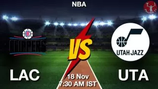 LAC vs UTA NBA Match Previews