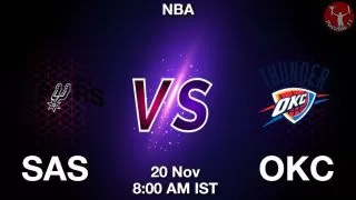 SAS vs OKC NBA Match Previews