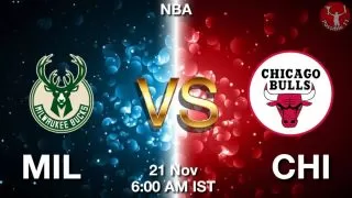 MIL vs CHI NBA Match Previews