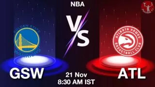 GSW vs ATL NBA Match Previews