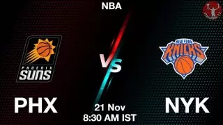 PHX vs NYK NBA Match Previews