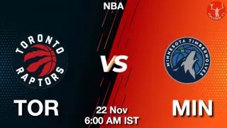TOR vs MIN NBA Match Previews