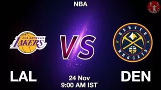 LAL vs DEN NBA Match Previews