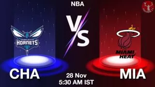 CHA vs MIA NBA Match Previews