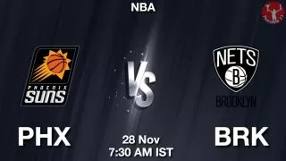 PHX vs BRK NBA Match Previews
