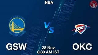 GSW vs OKC NBA Match Previews