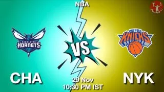 CHA vs NYK NBA Match Previews