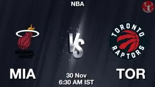 MIA vs TOR NBA Match Previews