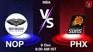 NOP vs PHX NBA Match Previews