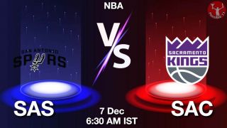 SAS vs SAC NBA Match Previews