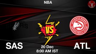 SAS vs ATL NBA Match Previews