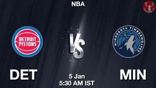 DET vs MIN NBA Match Previews