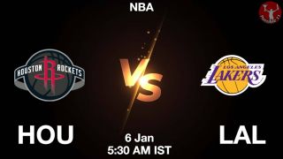 HOU vs LAL NBA Match Previews