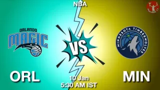 ORL vs MIN NBA Match Previews