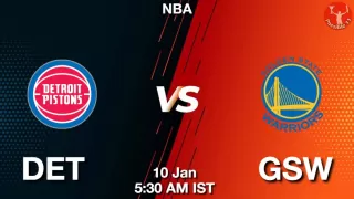 DET vs GSW NBA Match Previews