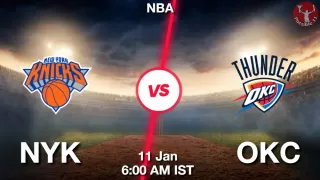 NYK vs OKC NBA Match Previews