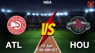 ATL vs HOU NBA Match Previews