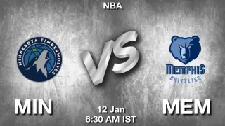 MIN vs MEM NBA Match Previews