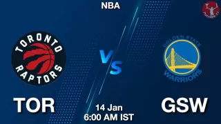 TOR vs GSW NBA Match Previews