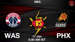 WAS vs PHX NBA Match Previews