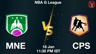 MNE vs CPS NBA Match Previews